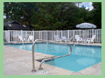 Pool at the Trailside Inn, Calistoga CA